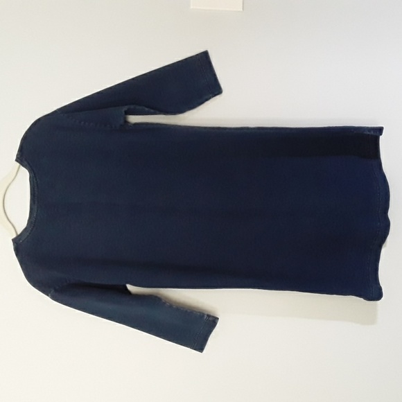J.Jill Pure Jill Indigo Dress Size XS Missy, 3/4 Sleeves , - Picture 2 of 8